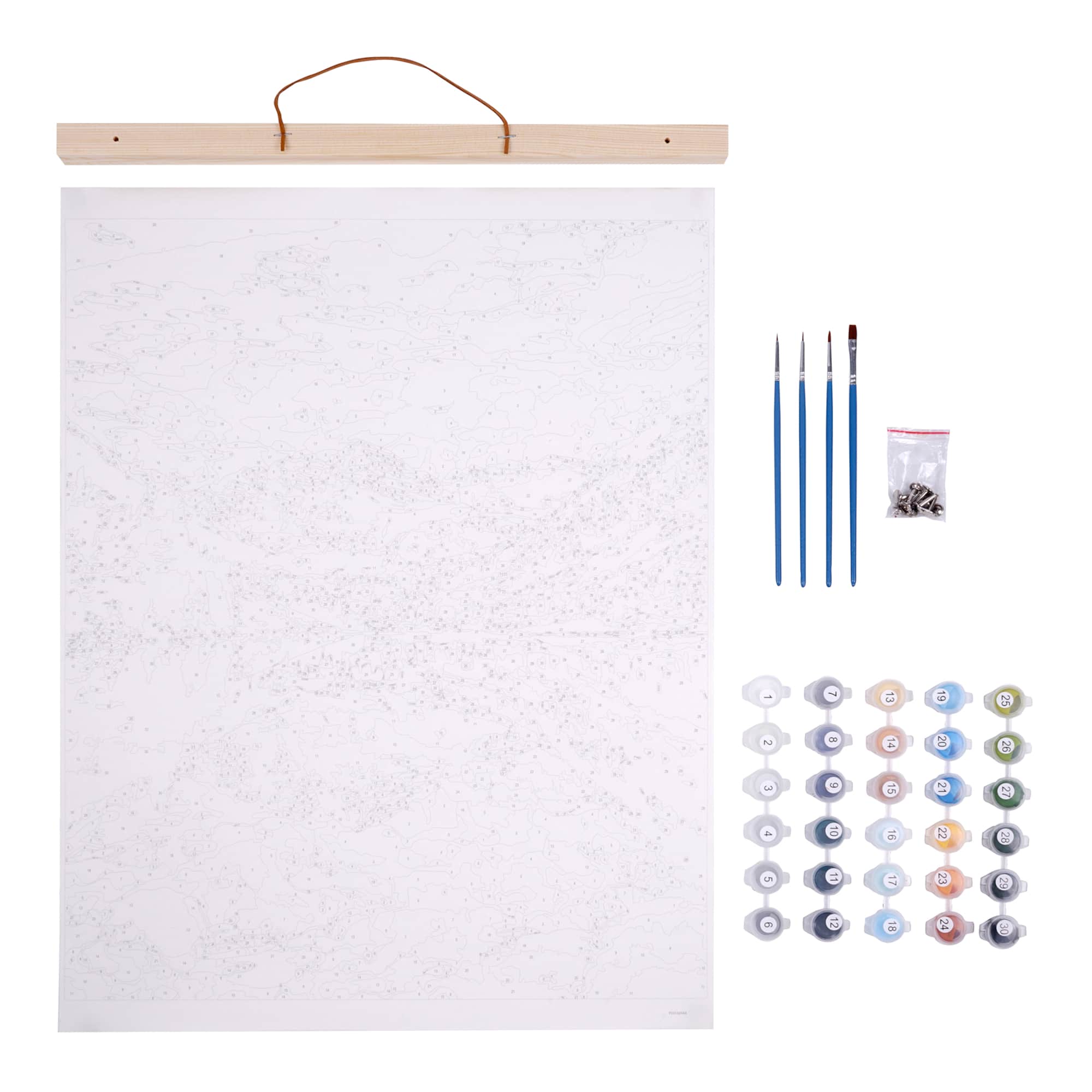 Mountain Scene Paint-by-Number Kit by Artist's Loft™ Necessities™